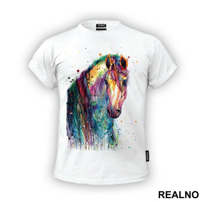 Horse Watercolor Painting - Životinje
