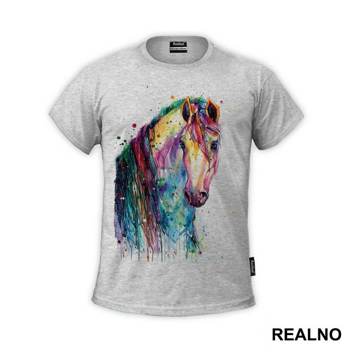Horse Watercolor Painting - Životinje