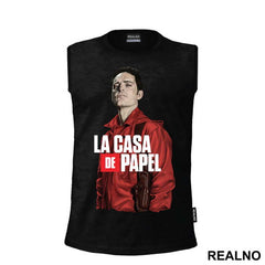 Berlin Portrait Art - La Casa de Papel - Money Heist - Majica