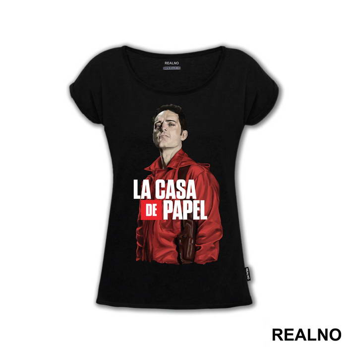 Berlin Portrait Art - La Casa de Papel - Money Heist - Majica