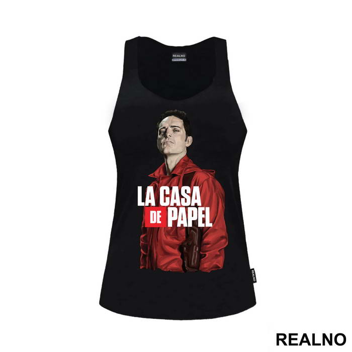 Berlin Portrait Art - La Casa de Papel - Money Heist - Majica