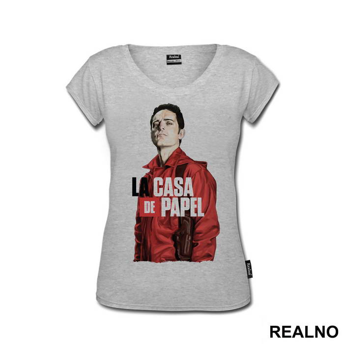 Berlin Portrait Art - La Casa de Papel - Money Heist - Majica