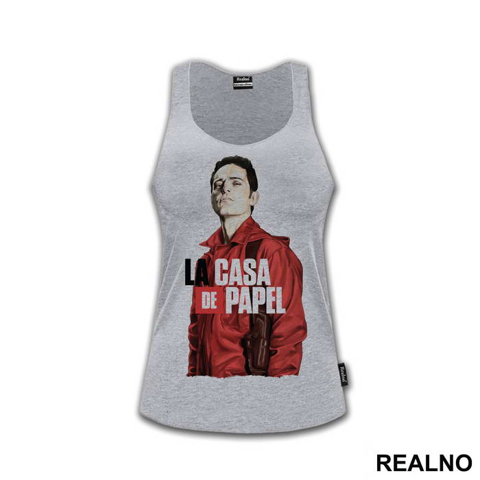 Berlin Portrait Art - La Casa de Papel - Money Heist - Majica