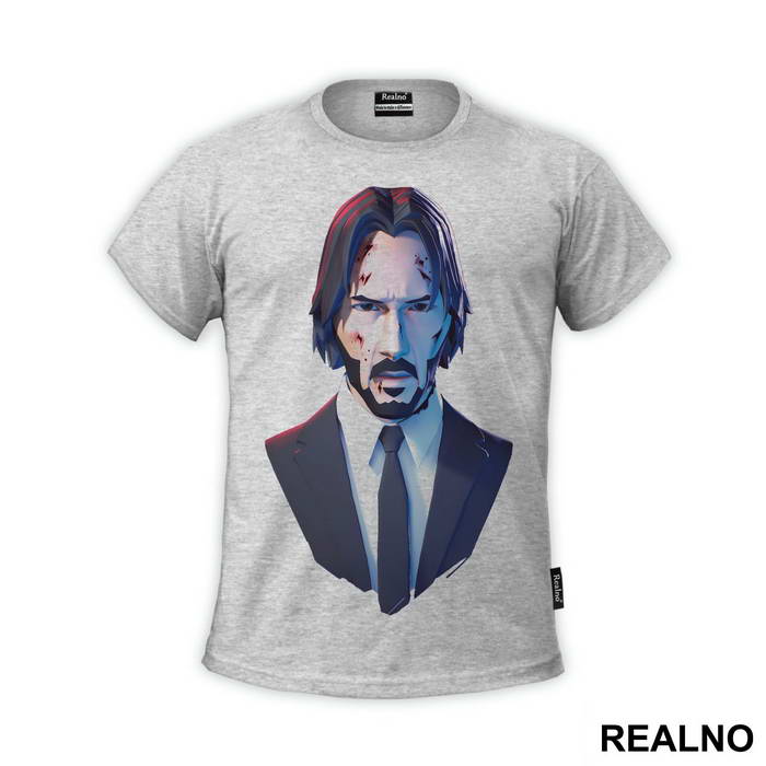Blue Portait - John Wick