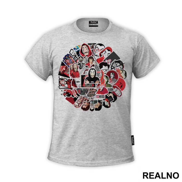 All In One - La Casa de Papel - Money Heist - Majica