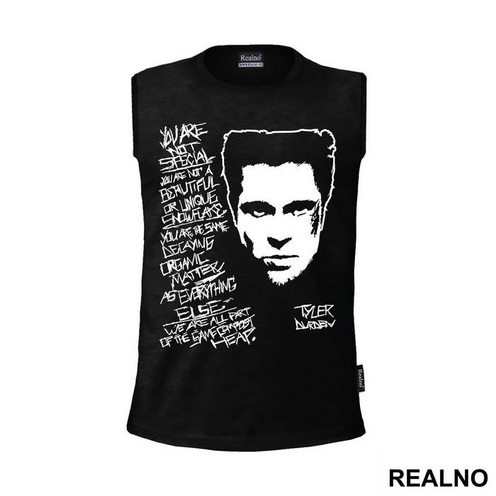 Tyler Durden - Quotes - You Are Not Special - Fight Club