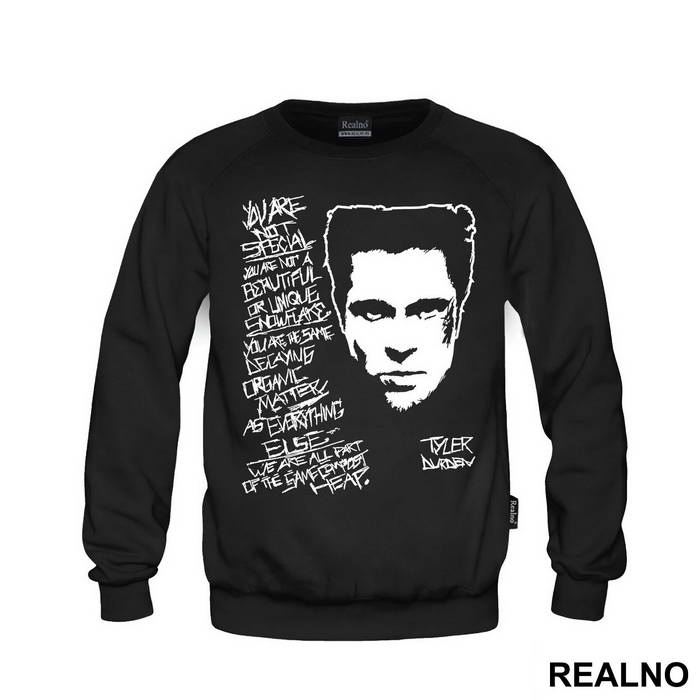 Tyler Durden - Quotes - You Are Not Special - Fight Club