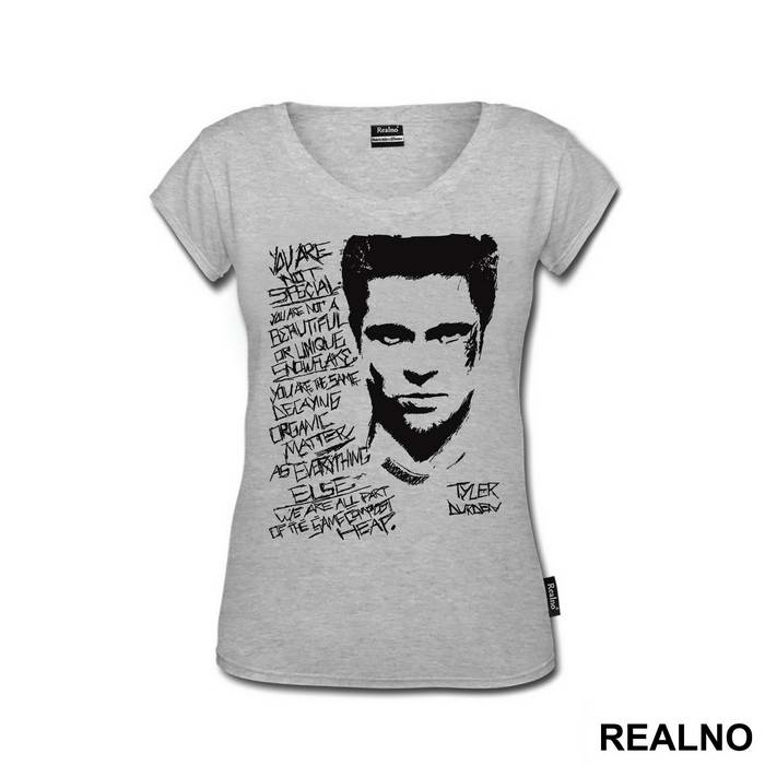 Tyler Durden - Quotes - You Are Not Special - Fight Club