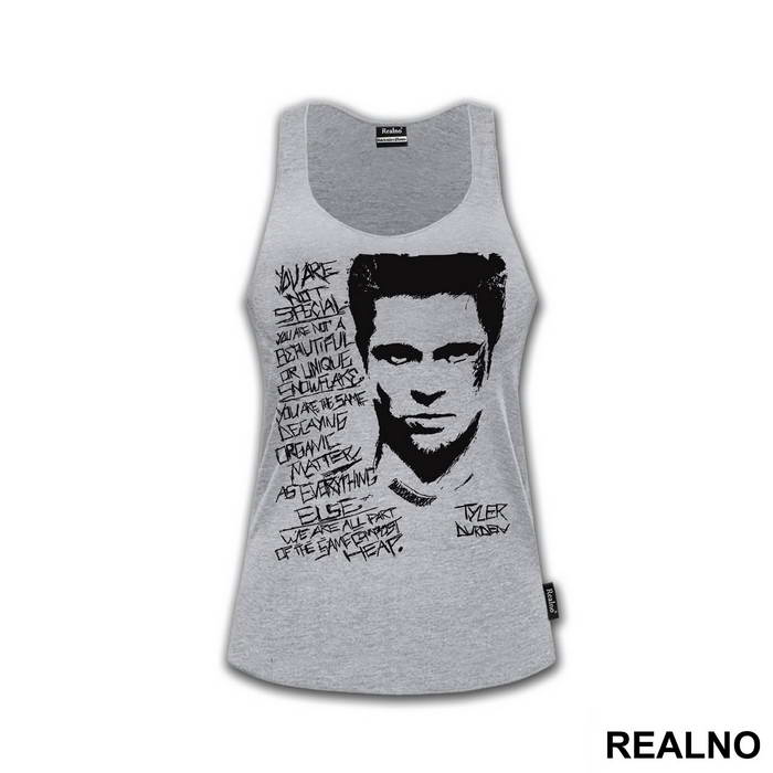 Tyler Durden - Quotes - You Are Not Special - Fight Club