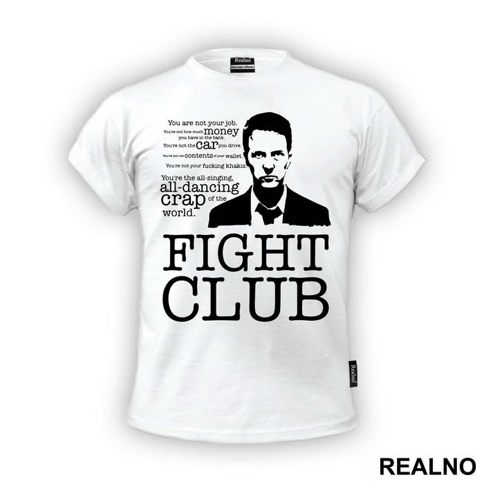 You Are Not Your...Quotes - Fight Club