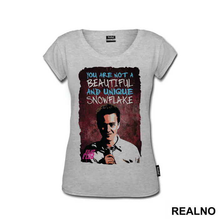 You Are Not A Beautiful And Unique Snowflake - Fight Club