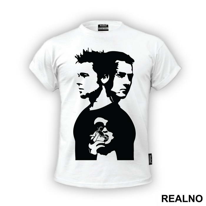 Jack, Tyler And Marla - Black - Fight Club