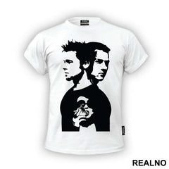 Jack, Tyler And Marla - Black - Fight Club