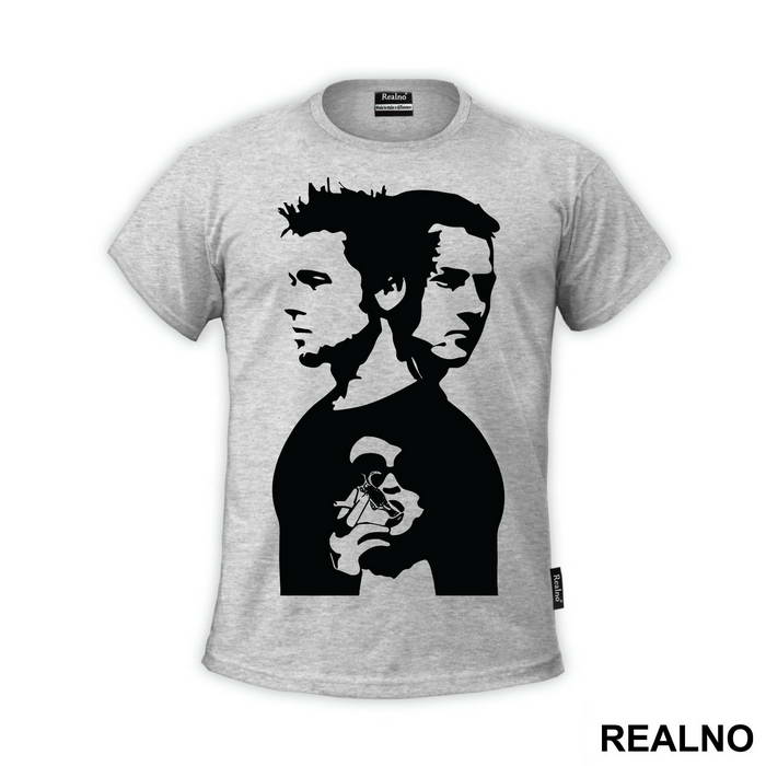 Jack, Tyler And Marla - Black - Fight Club