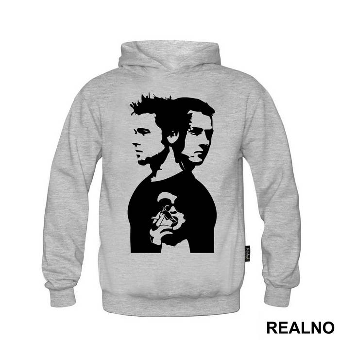Jack, Tyler And Marla - Black - Fight Club