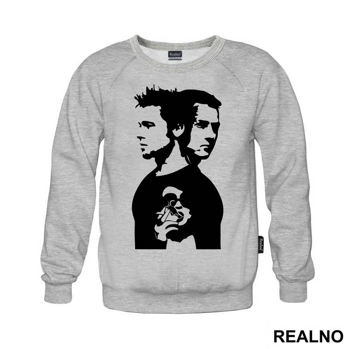 Jack, Tyler And Marla - Black - Fight Club