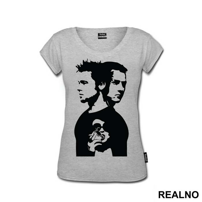 Jack, Tyler And Marla - Black - Fight Club