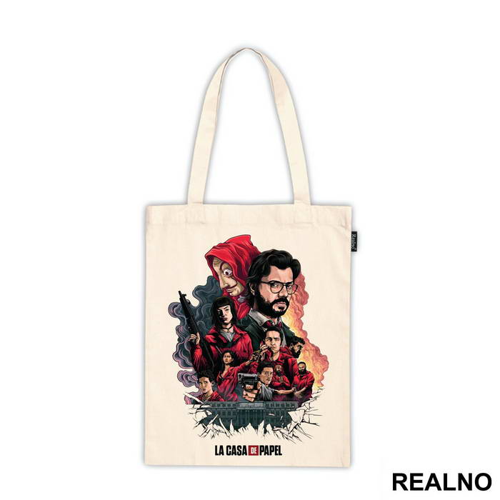 Fire And Smoke Group - La Casa de Papel - Money Heist - Majica