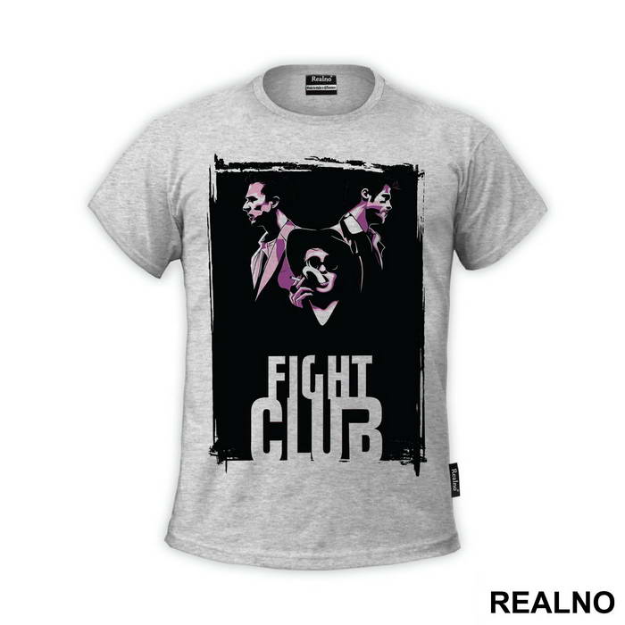 Jack, Tyler And Marla - Black Background - Fight Club