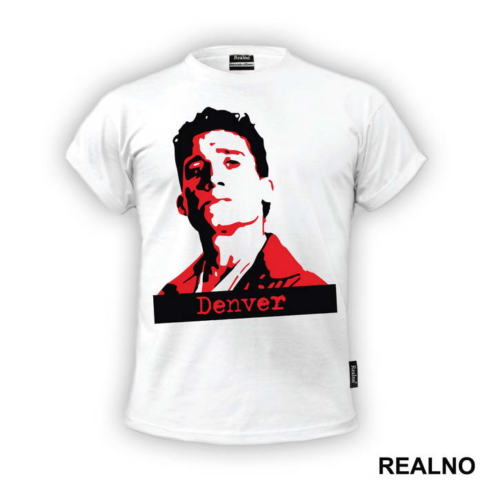 Denver Red And Black - La Casa de Papel - Money Heist - Majica