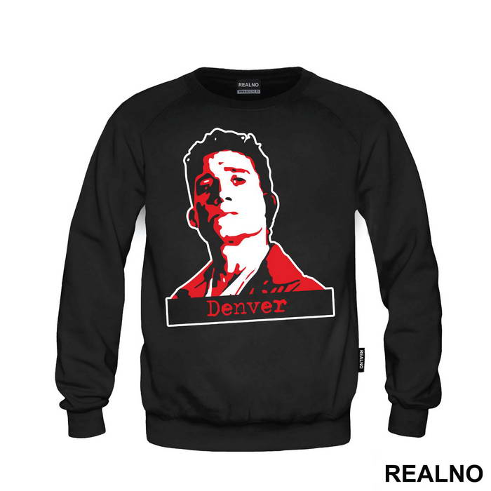 Denver Red And Black - La Casa de Papel - Money Heist - Majica