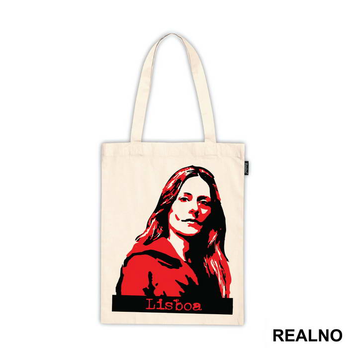 Lisabon - Lisboa - Red And Black - La Casa de Papel - Money Heist - Majica