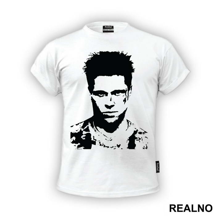 Tyler Durden - Black Drawing - Fight Club