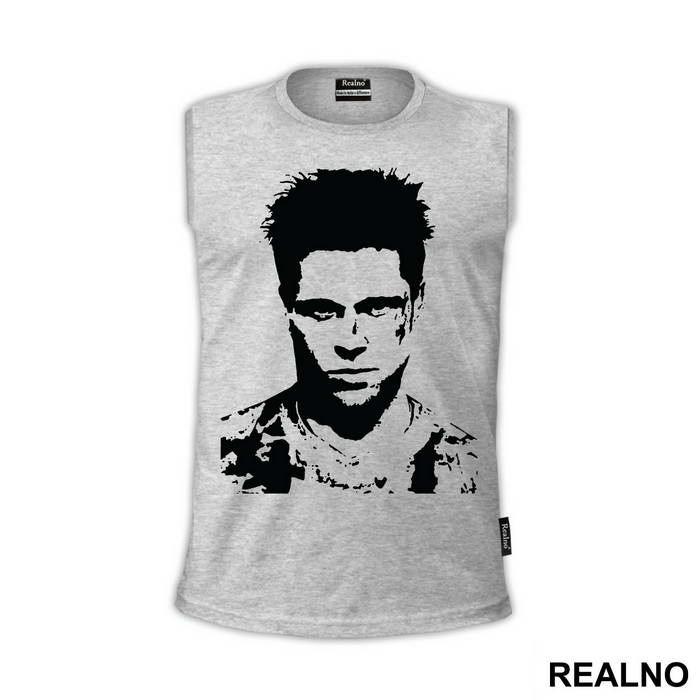 Tyler Durden - Black Drawing - Fight Club