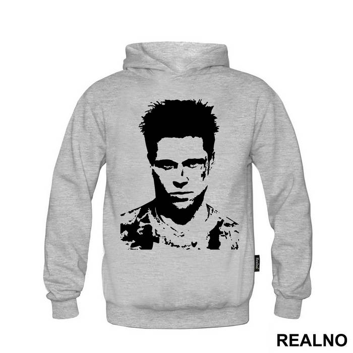 Tyler Durden - Black Drawing - Fight Club