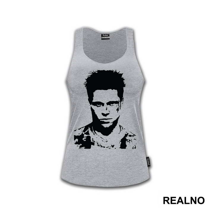 Tyler Durden - Black Drawing - Fight Club