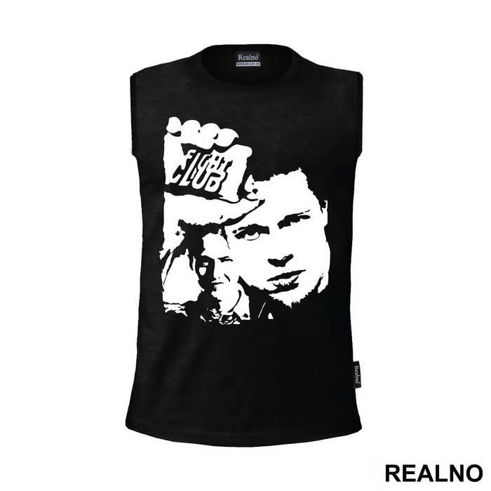 White Outline - Fight Club