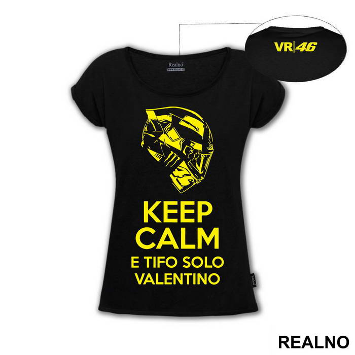 Keep Calm E Tifo Solo Valentino - Rossi - VR - 46 - MotoGP - Sport