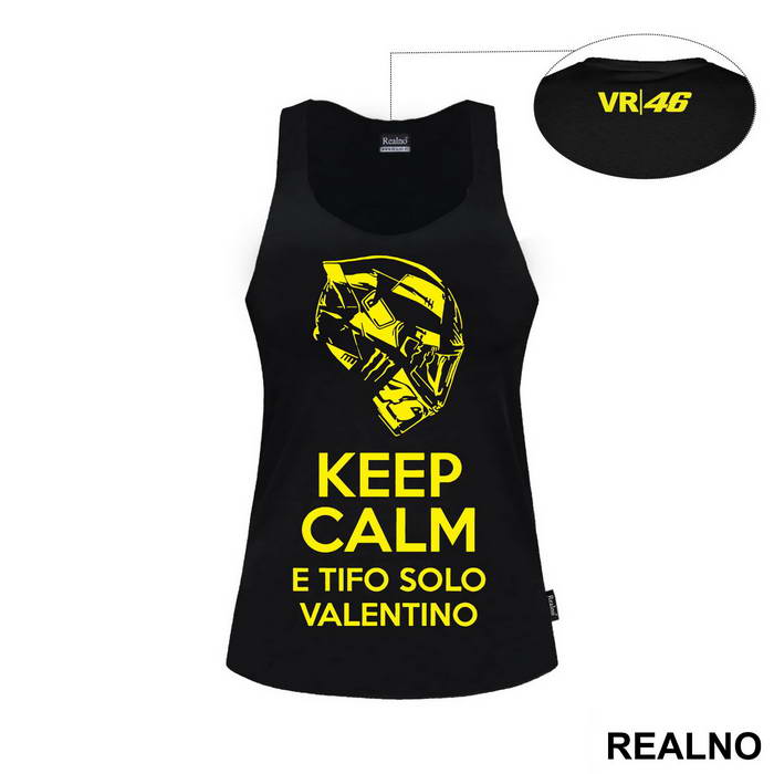 Keep Calm E Tifo Solo Valentino - Rossi - VR - 46 - MotoGP - Sport