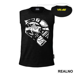 White Helmet - Rossi - VR - 46 - MotoGP - Sport