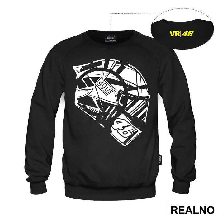 White Helmet - Rossi - VR - 46 - MotoGP - Sport