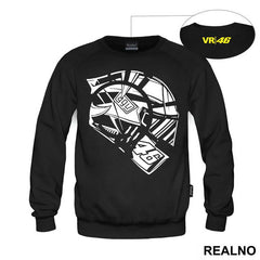 White Helmet - Rossi - VR - 46 - MotoGP - Sport
