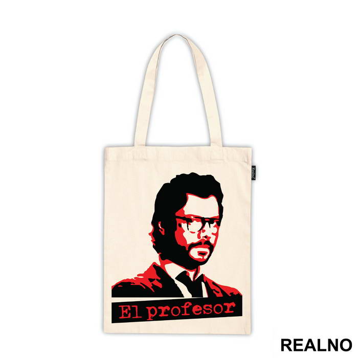 El Profesor - The Professor Red And Black - La Casa de Papel - Money Heist - Majica