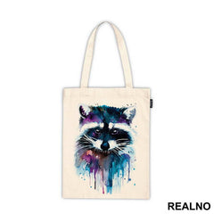 Racoon Watercolor Painting - Životinje