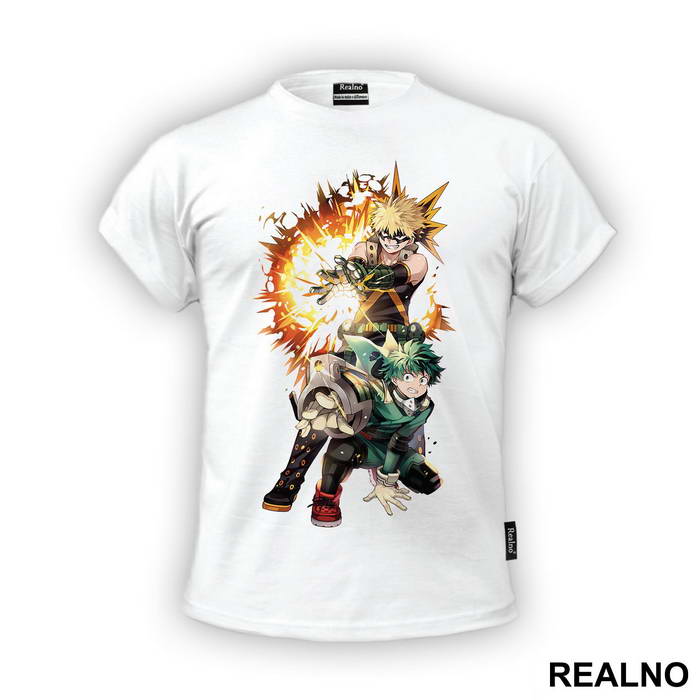 Bakugo and Deku - My Hero Academia