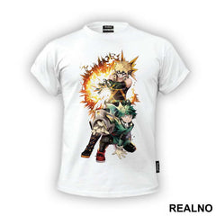 Bakugo and Deku - My Hero Academia