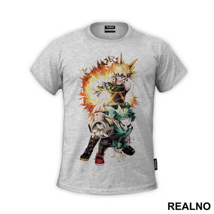 Bakugo and Deku - My Hero Academia