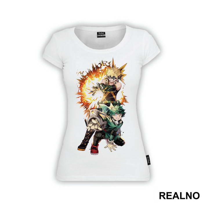 Bakugo and Deku - My Hero Academia