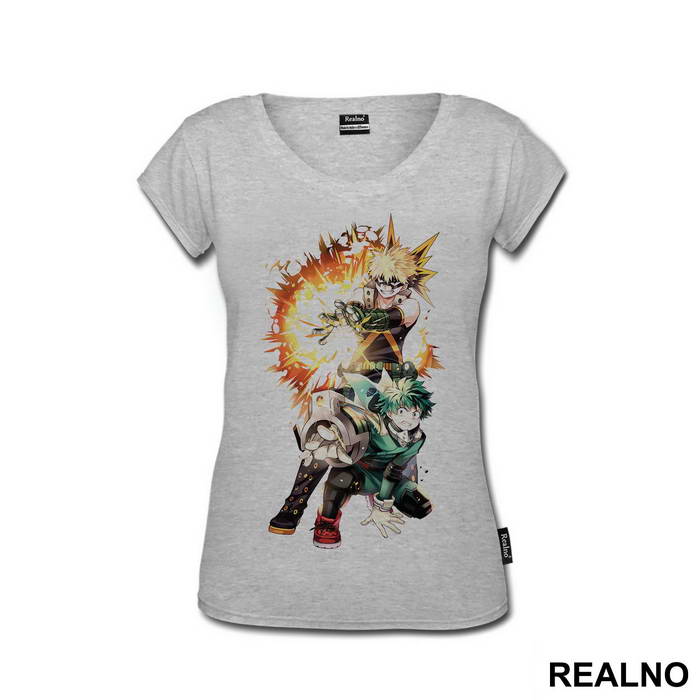 Bakugo and Deku - My Hero Academia
