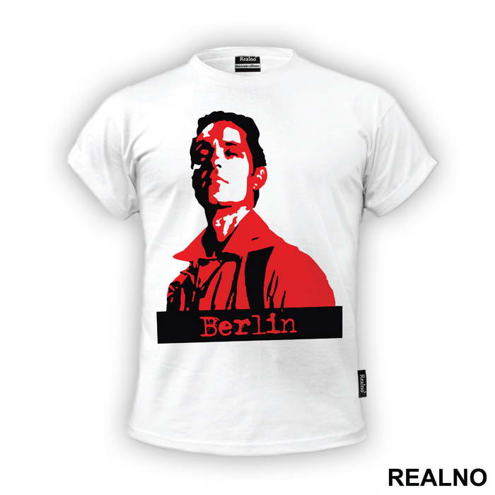 Berlin Red And Black - La Casa de Papel - Money Heist - Majica