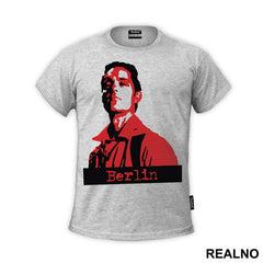 Berlin Red And Black - La Casa de Papel - Money Heist - Majica