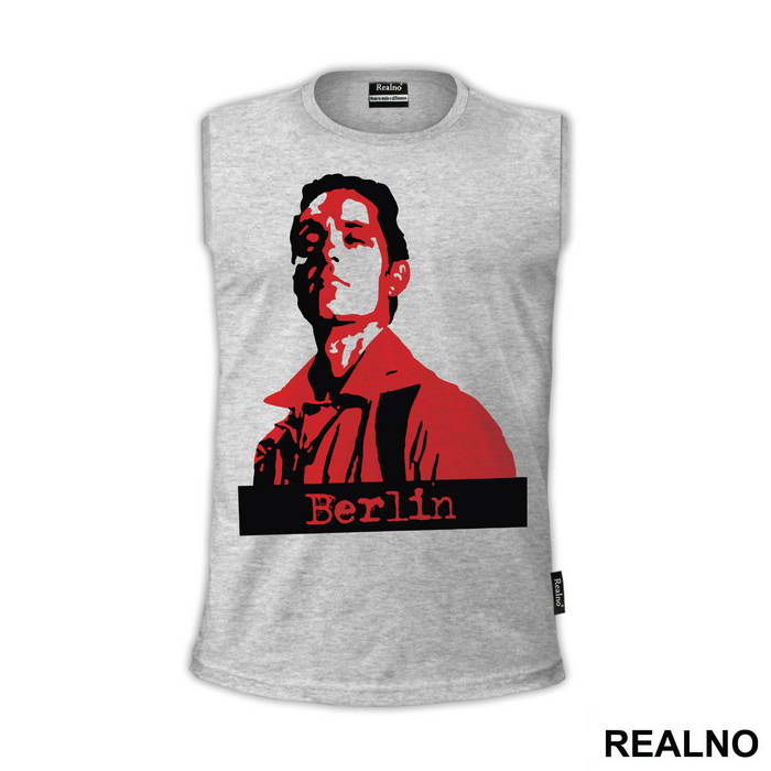 Berlin Red And Black - La Casa de Papel - Money Heist - Majica