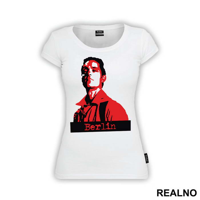 Berlin Red And Black - La Casa de Papel - Money Heist - Majica