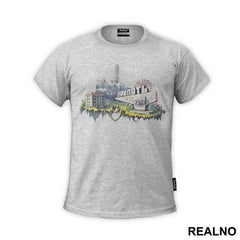 Drawing - Power Plant - Chernobyl