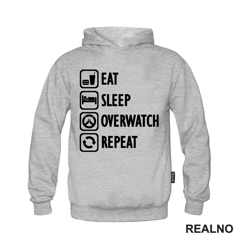 Eat, Sleep, Overwatch, Repeat - Symbols