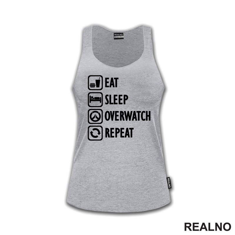 Eat, Sleep, Overwatch, Repeat - Symbols